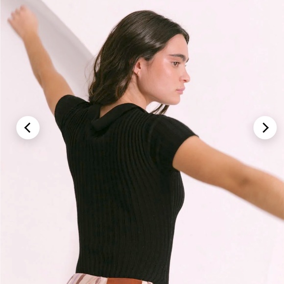 Alohas soft retro bodysuit in black size small - Picture 3 of 8